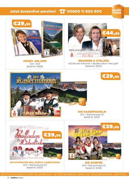 Melodie TV Magazin Juni/Juli 2016