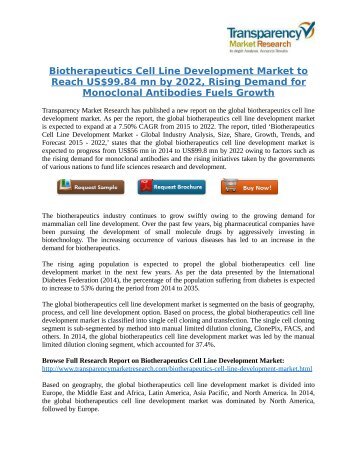 Biotherapeutics Cell Line Development Market2