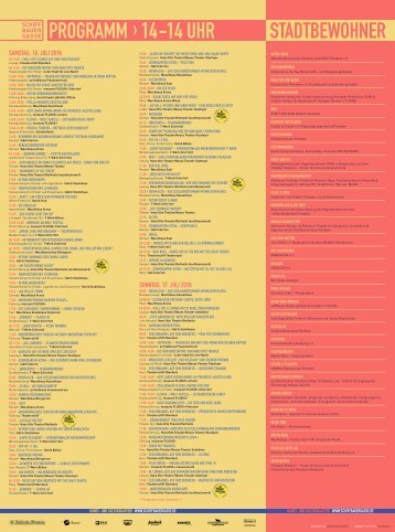 Programm SFEN 2016