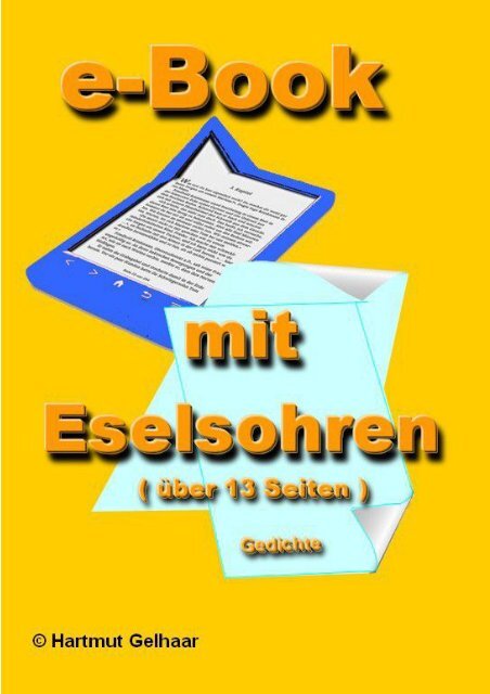 e-Book mit Eselsohren