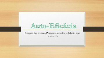 Auto-Eficácia