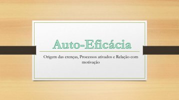 Auto-Eficácia