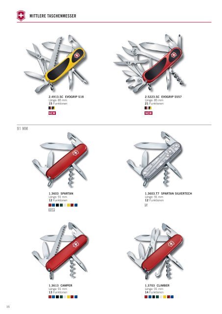 Werbeartikel Victorinox Messerprodukte