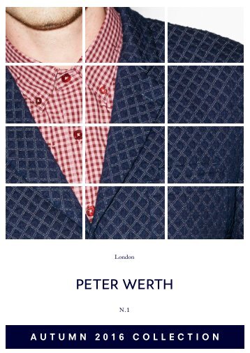 Peter Werth AW16 Lookbook
