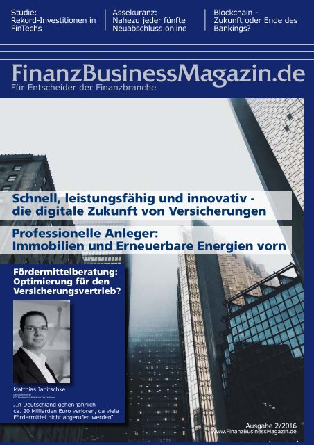FinanzBusinessMagazin Ausgabe 2-2016