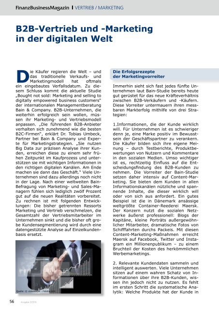 FinanzBusinessMagazin Ausgabe 2-2016
