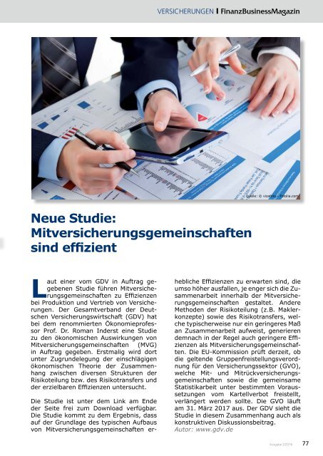 FinanzBusinessMagazin Ausgabe 2-2016