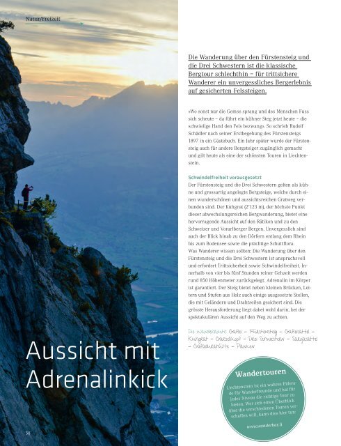 oho #3 - Das Magazin des Fürstentums Liechtenstein