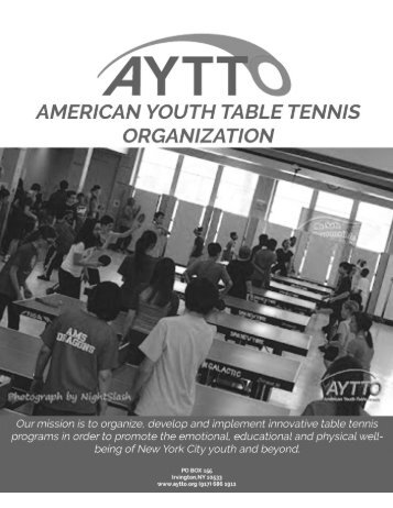 (NULL) American Youth Table Tennis Organization