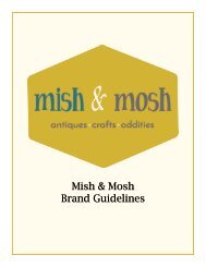 Mish & Mosh Style Guide