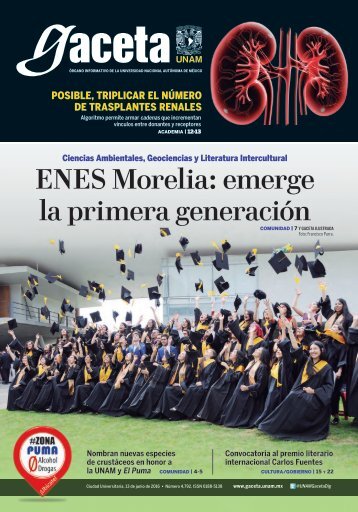ENES Morelia emerge la primera generación