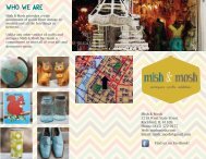 MIsh & Mosh Brochure