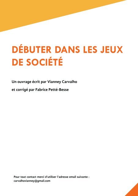 Débuter dans les jeux de société