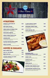 Vintage 501 Menu