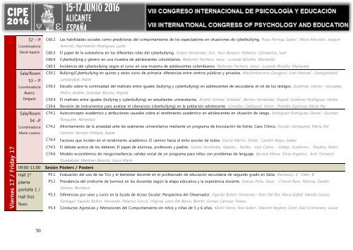 Programa/ Program