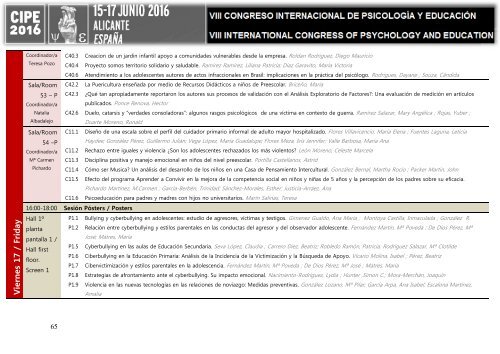 Programa/ Program