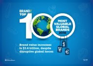 Brand value increases to $3.4 trillion despite disruptive global forces