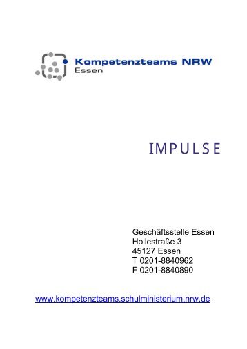 IMPULSE - Lehrerfortbildung NRW