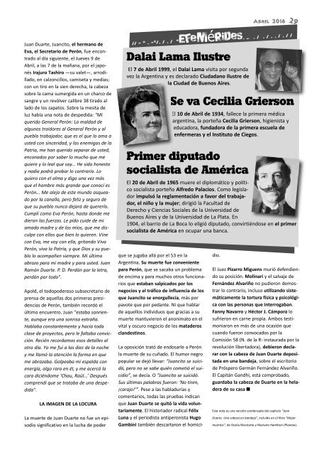 La Bocina Nº 332 - Abril 2016