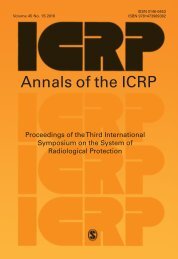 Annals o f the ICRP