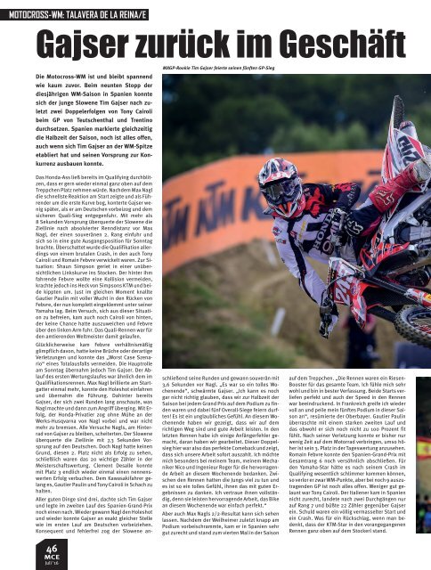 Motocross Enduro Ausgabe 7/2016