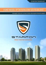 Starfon ürün tanıtım kataloğu