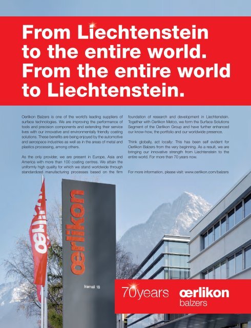 oho #3 - The magazine of the Principality of Liechtenstein