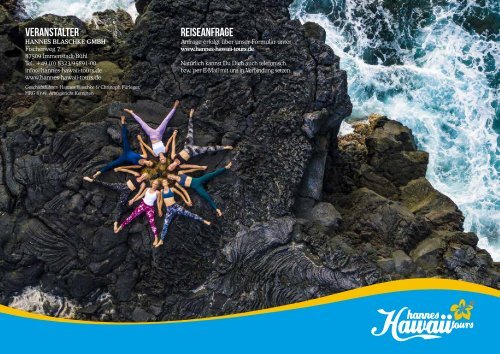 Hannes Hawaii Tours - Mythos Hawaii 2020 DE