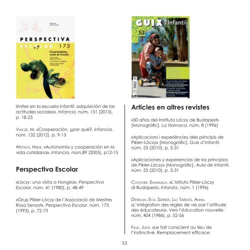 Bibliografia Loczy Juny 2016