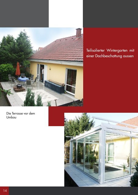 Referenzen Wintergärten Vordermayer Wohnen mit Glas