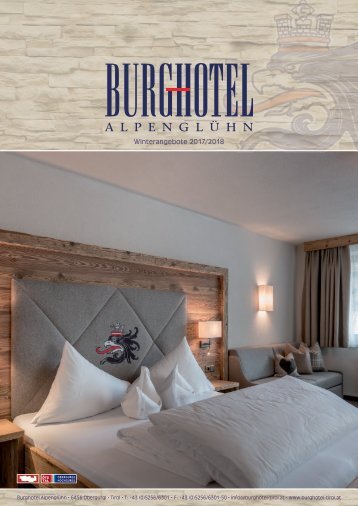 Burghotel Alpenglühn - Preisliste