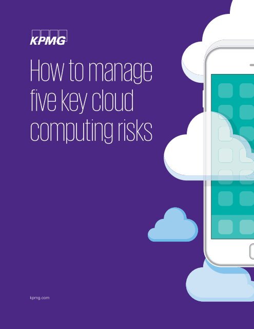 How to manage five key cloud computing risks