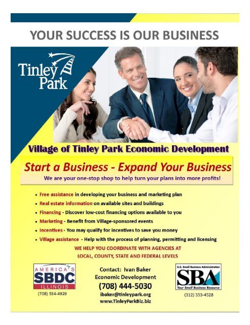 Tinley Park Chamber Guide 2016