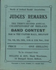 1949 Judges' Remarks NIBA