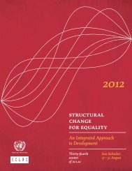 Structural change for equality: an integrated approach to development. Thirty-four session of ECLAC