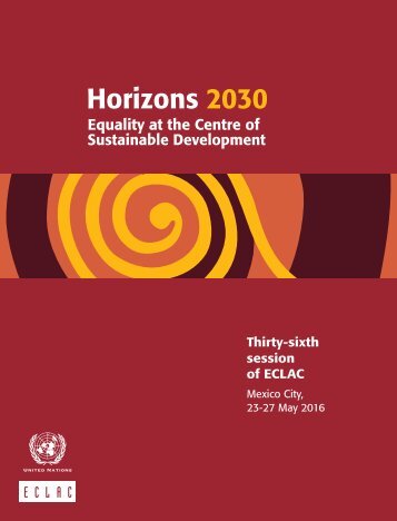 Horizons 2030: Equality at the centre of sustainable development