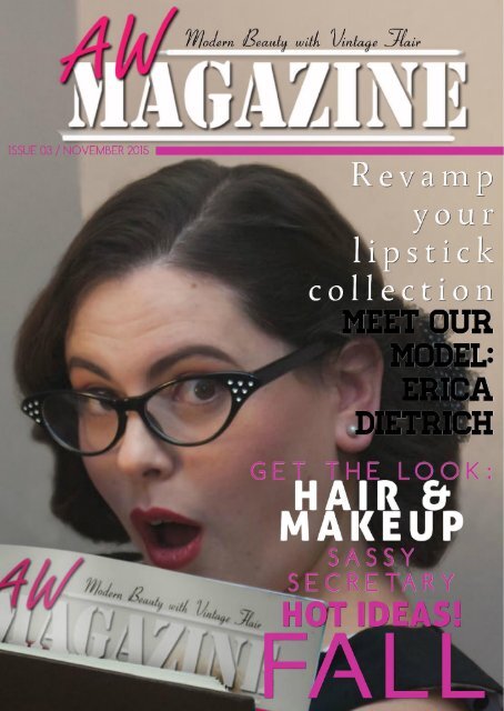 AW Magazine November Edition 2015