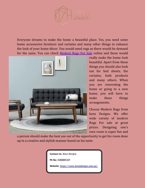 Get Modern Rugs Online Get Modern Rugs Online