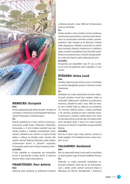 In Drive magazín Slovak LInes 6 2016