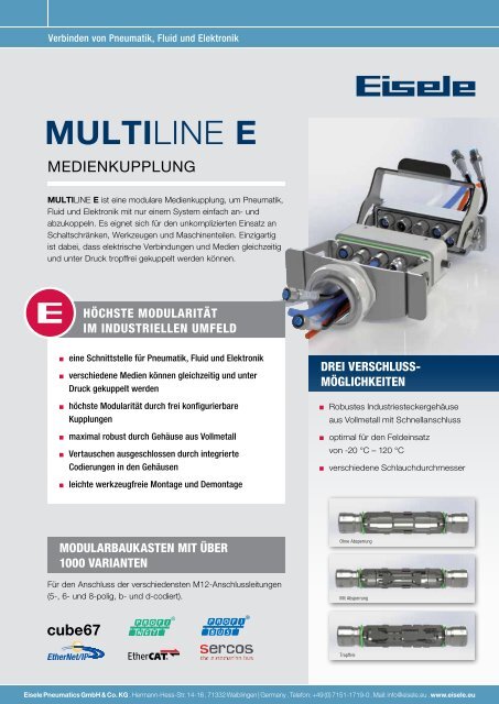 Eisele Flyer Multiline E_de