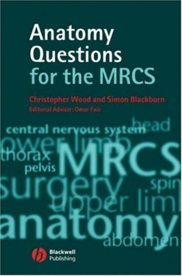 anatomy questions for the MRCS