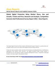 Global Digital Protective Relay Market Insights