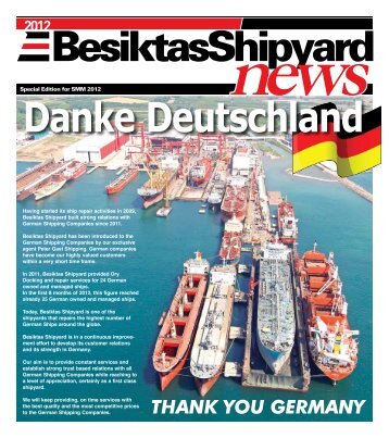 Besiktas Shipyard News SMM 2012 Edition