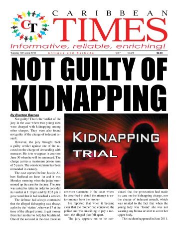 Caribbean Times 29th Issue - Tuesday June 14th 2016