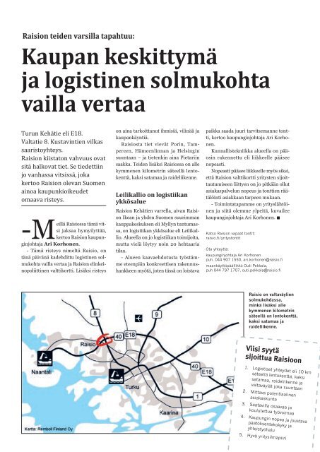 Kuljetus & Logistiikka 3 / 2016