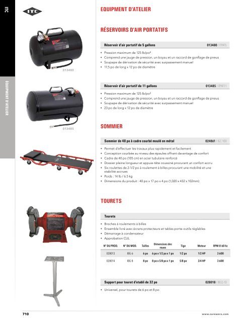 ITC - Outils et équipement