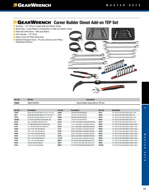 Apex - Catalogue complet