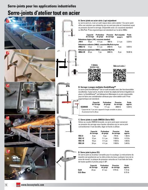 Bessey - Catalogue_2015_2016_FR