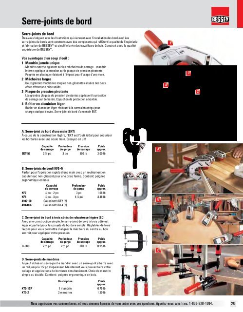 Bessey - Catalogue_2015_2016_FR