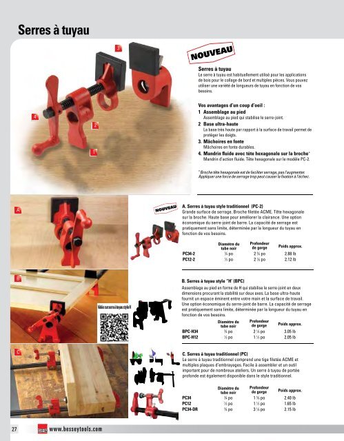 Bessey - Catalogue_2015_2016_FR